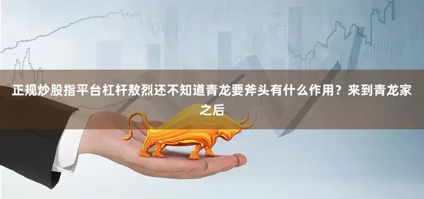 正规炒股指平台杠杆敖烈还不知道青龙要斧头有什么作用？来到青龙家之后